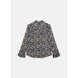 Mint Velvet Navy Floral Print Blouse